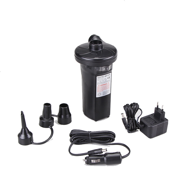 家用电动泵车载电泵蓄电池充气泵沙池打气筒充气床充气筒充抽气泵