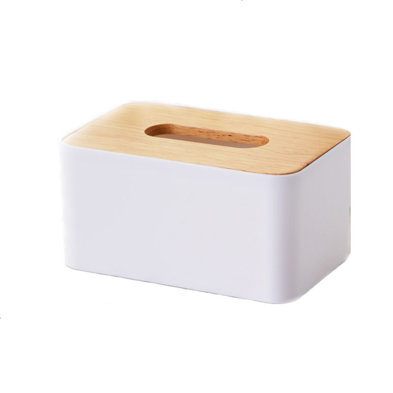 创意抽纸盒厕所纸巾盒原木纸抽盒简约家用客厅餐巾纸盒车载纸巾盒