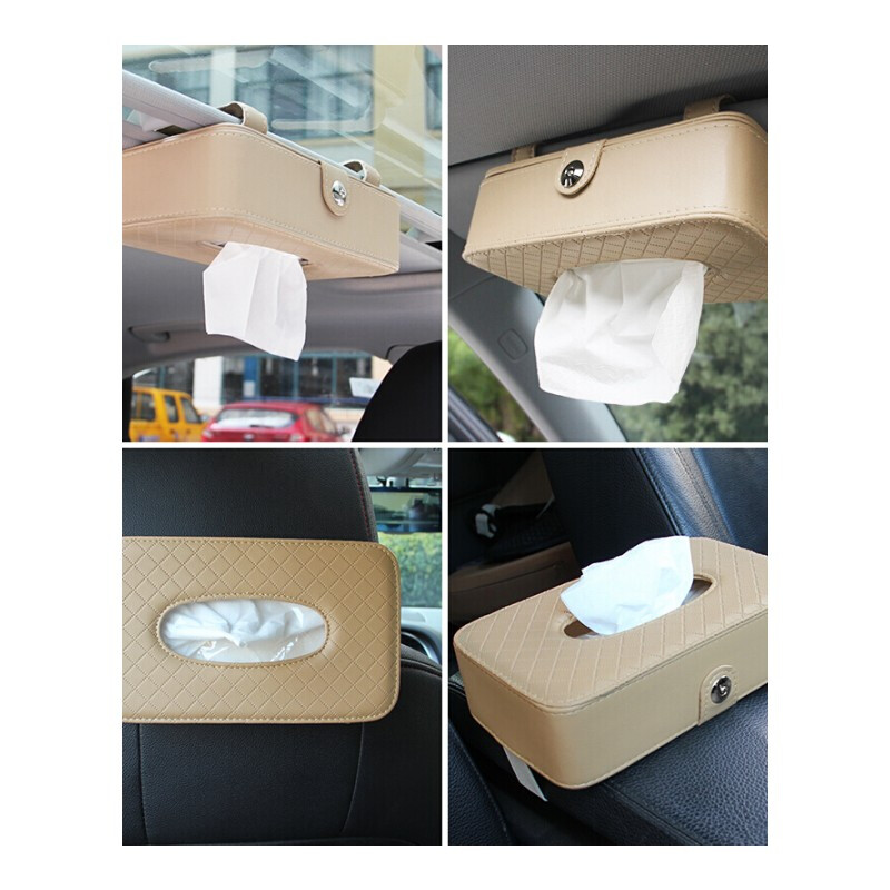 创意汽车用纸巾盒抽车载车内车上天窗遮阳板挂式抽纸盒餐巾纸抽盒专用
