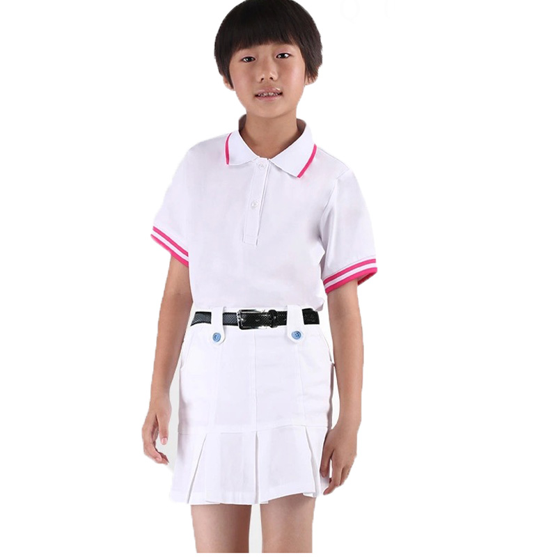 高尔夫服装 女童儿童高尔夫短裙 Golf运动裤裙 防走光百褶裙 纯色高尔夫运动短裙