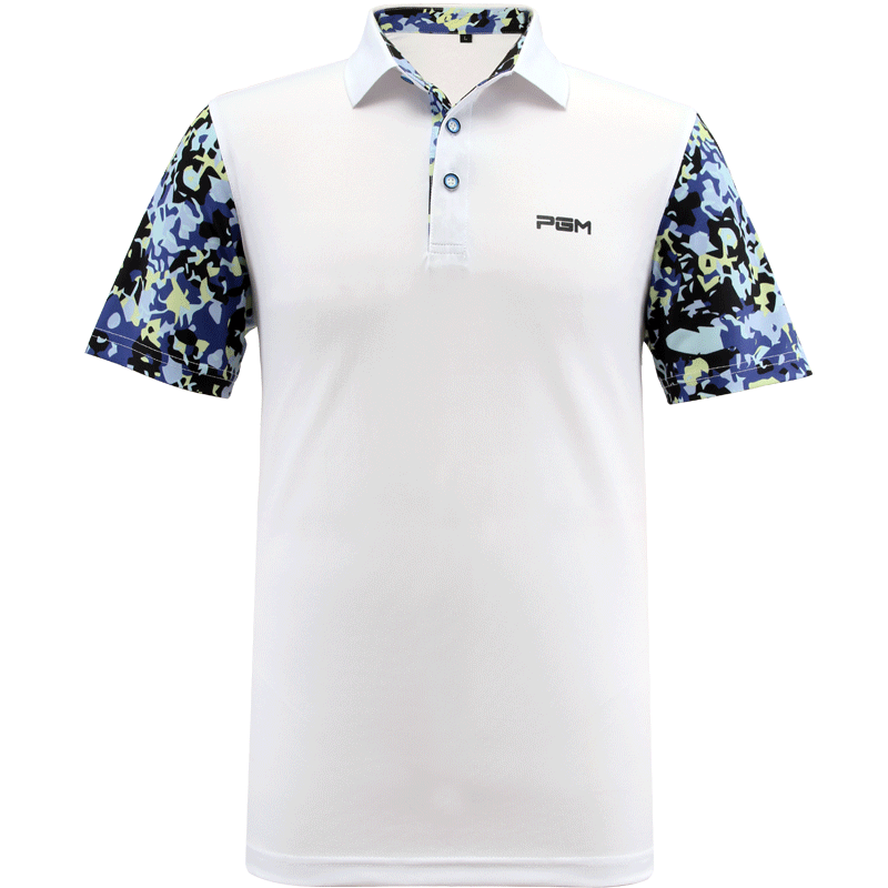 男士高尔夫服装 高尔夫 球服 夏季款短袖运动T恤