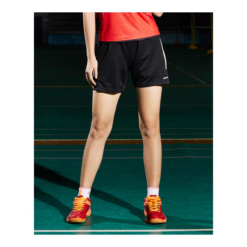 川崎(KAWASAKI)新款羽毛球裤夏天男女款跑步宽松休闲羽毛球服运动短裤