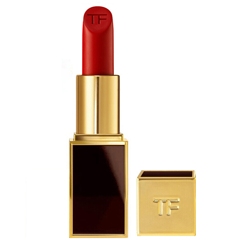 Tom Ford汤姆福特TF口红18年TF白管黑管新品细管口红润唇膏3g 哑光07#RUBY RUSH