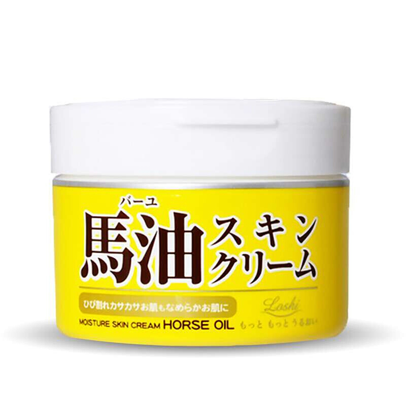 马油(LOSHI) 日本 LOSHI马油 保湿滋润乳霜 面霜/身体乳 面霜220g