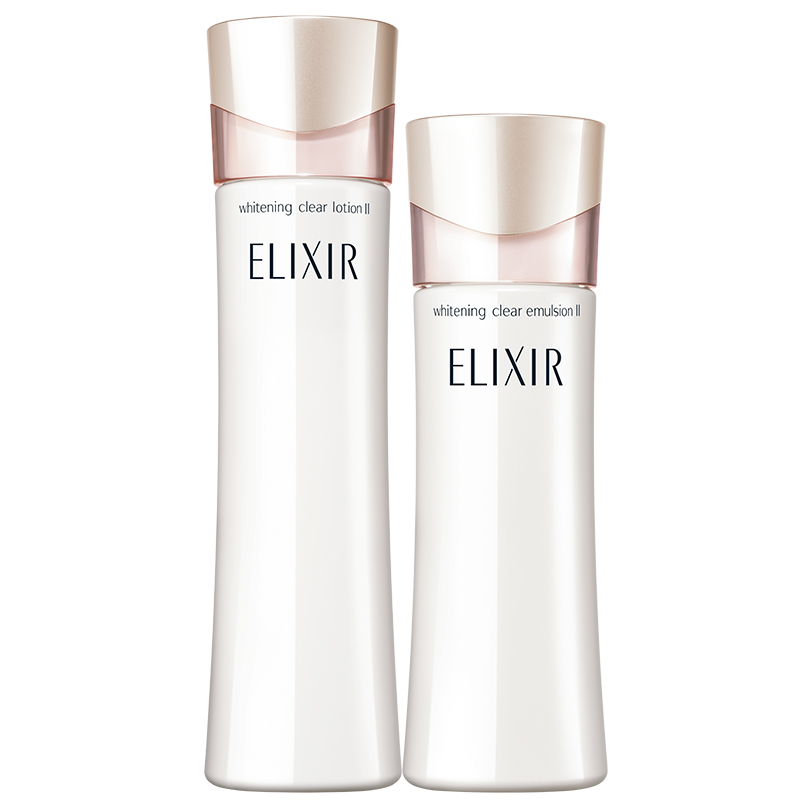 资生堂ELIXIR怡丽丝尔水乳套装 纯肌净白水乳170ml+130ml(滋润型)