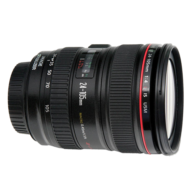 [二手95新]佳能(Canon)EF 24-105mmf/4 L IS USM红圈标准镜头[1代]