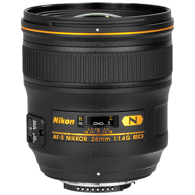 [二手95新]尼康/Nikon AF-S 尼克尔 24mm f/1.4G ED 金圈广角镜头