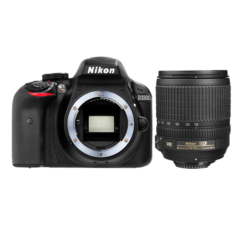 [二手95新]尼康/Nikon  D3300+18-105mm [套机]APS画幅单机 入门单反