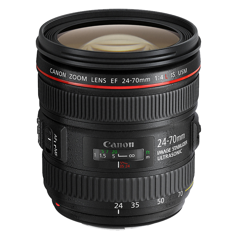 [二手95新]佳能/Canon EF 24-70mm f/4L IS USM 全时手动对焦 佳能变焦镜头