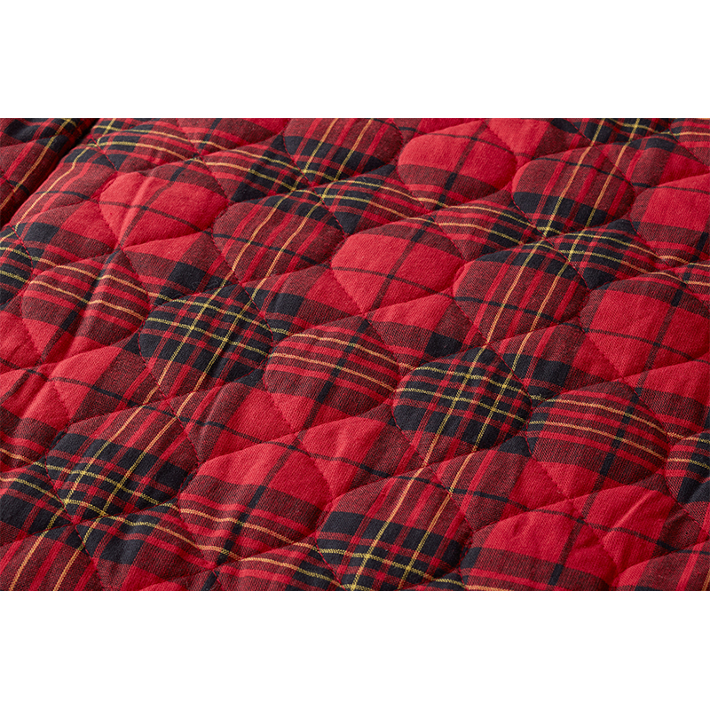 椙纺 裤型红色格子电热毯 日本著名高端品牌电热毯-裤型电热毯使腿脚不再寒冷-单控