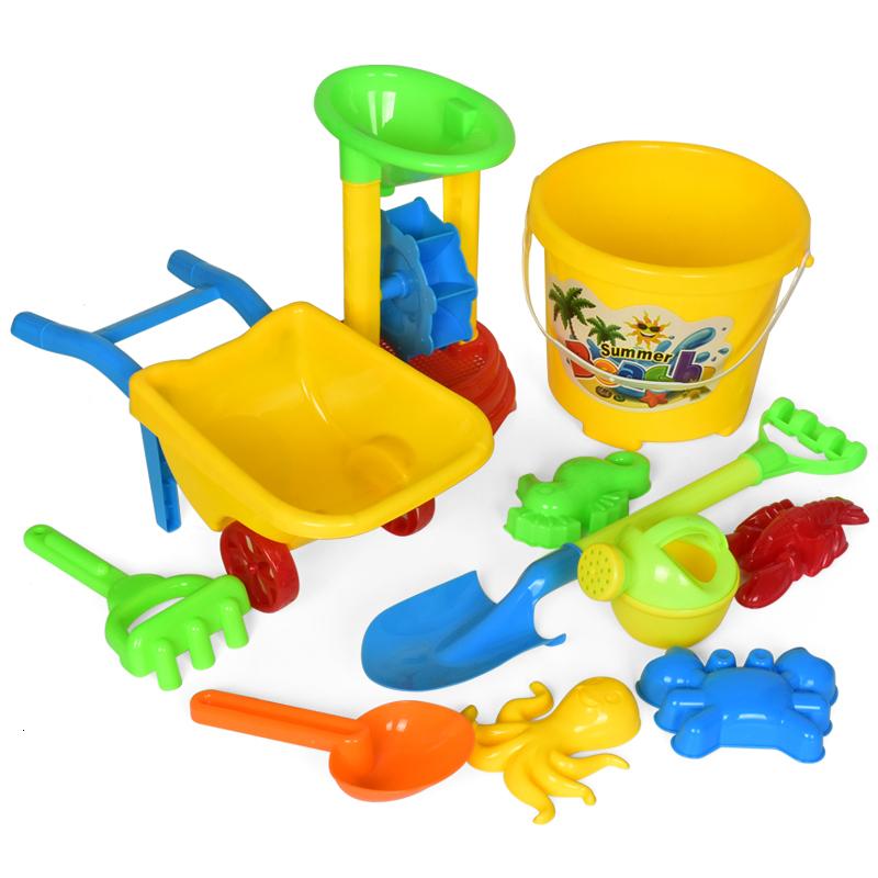 [促销]儿童沙滩玩具大铲子大号玩沙子铲沙工具夏天戏水玩工程车玩具套装