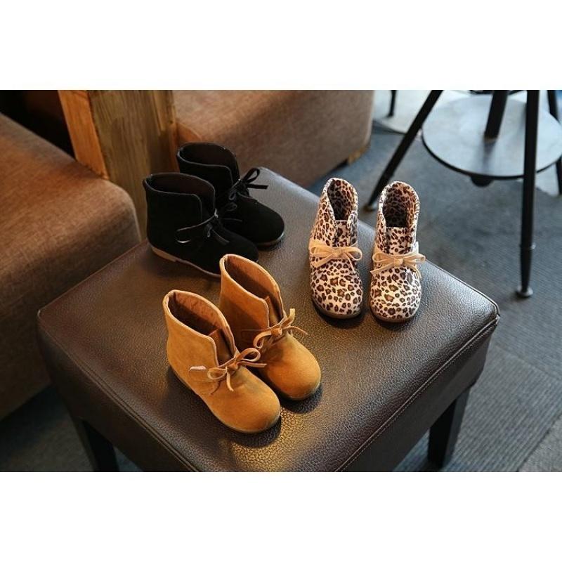 [促销]新款韩版女童儿童鞋单靴宝宝短靴儿童女童雪地靴潮棉鞋子2017春季