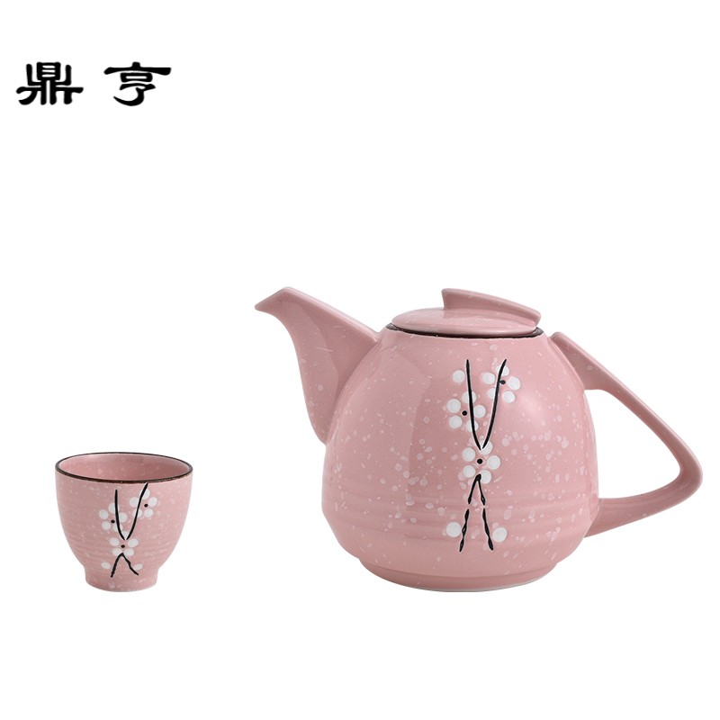 鼎亨日式陶瓷茶具茶壶茶杯套装家用凉水壶大号冷水壶创意大容量泡