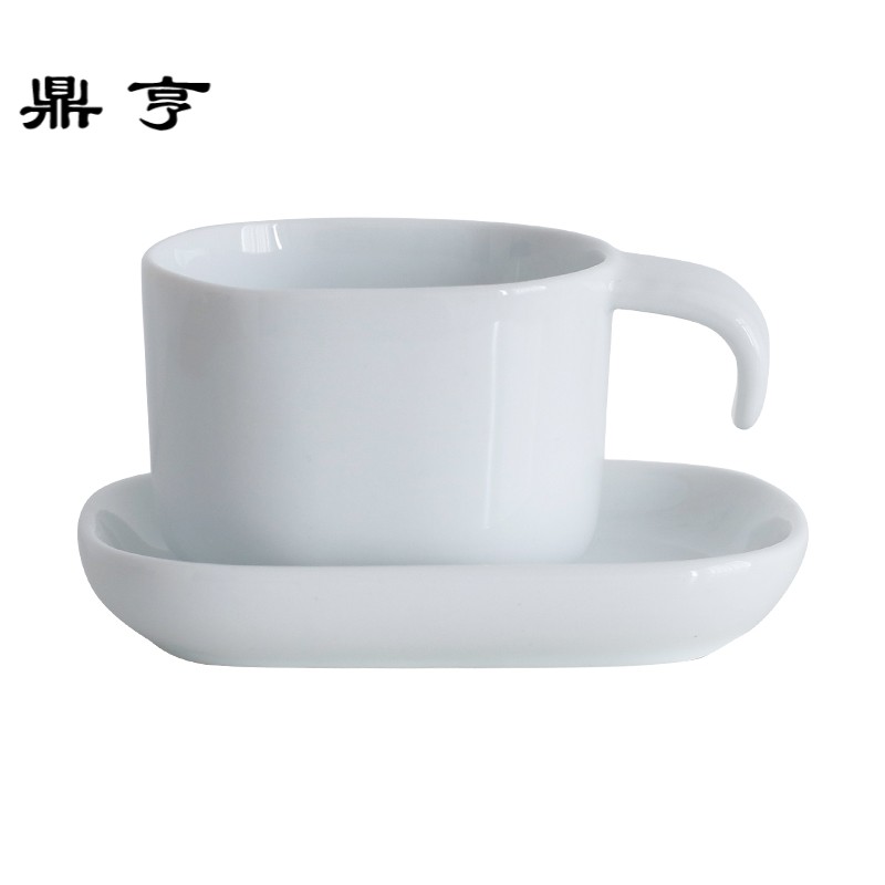 鼎亨60ml浓缩咖啡杯创意陶瓷意式espresso小号迷你咖啡杯碟套装纯