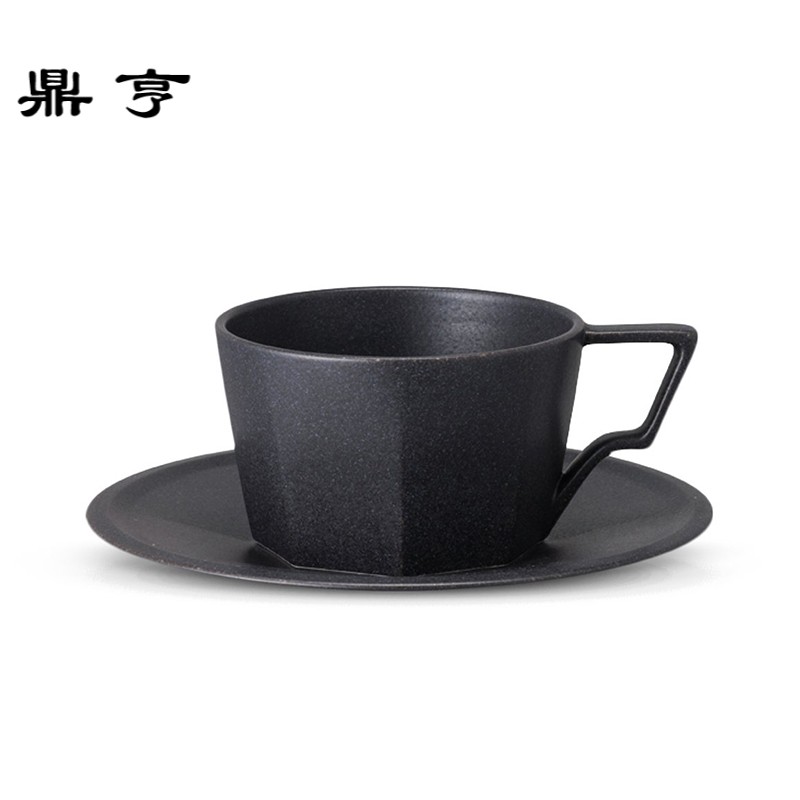 鼎亨日本进口 OCT咖啡杯 陶瓷杯马克杯 意式浓缩咖啡杯碟套装