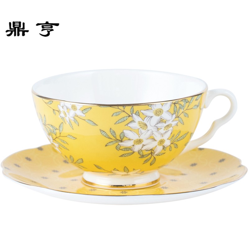 鼎亨点英式下午茶茶具套装骨瓷咖啡具欧式陶瓷红茶杯碟子