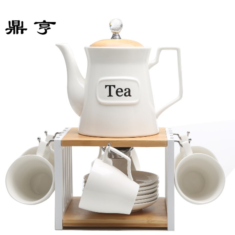 鼎亨欧式茶具套装 英式陶瓷套具家用下午茶杯咖啡杯套装组合结婚
