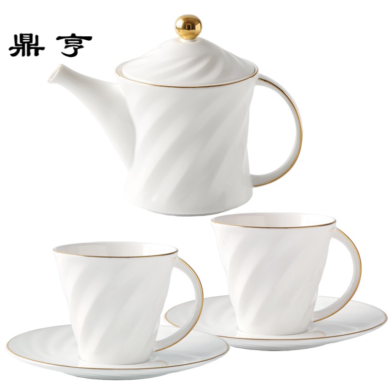 鼎亨欧式下午茶茶具套装家用花茶杯套装咖啡杯欧式小套装咖啡