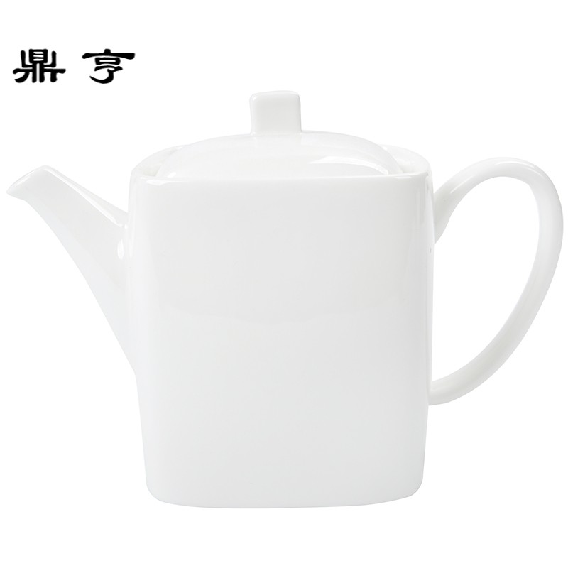 鼎亨唐山产地骨瓷酒店家用欧美式咖啡具茶壶水壶大容量煮冲摩卡咖