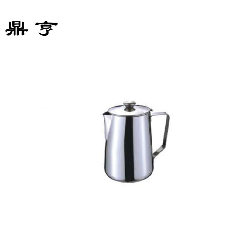 鼎亨304不锈钢带盖咖啡壶茶壶家用暖壶摩卡壶拉花壶奶茶壶咖啡器