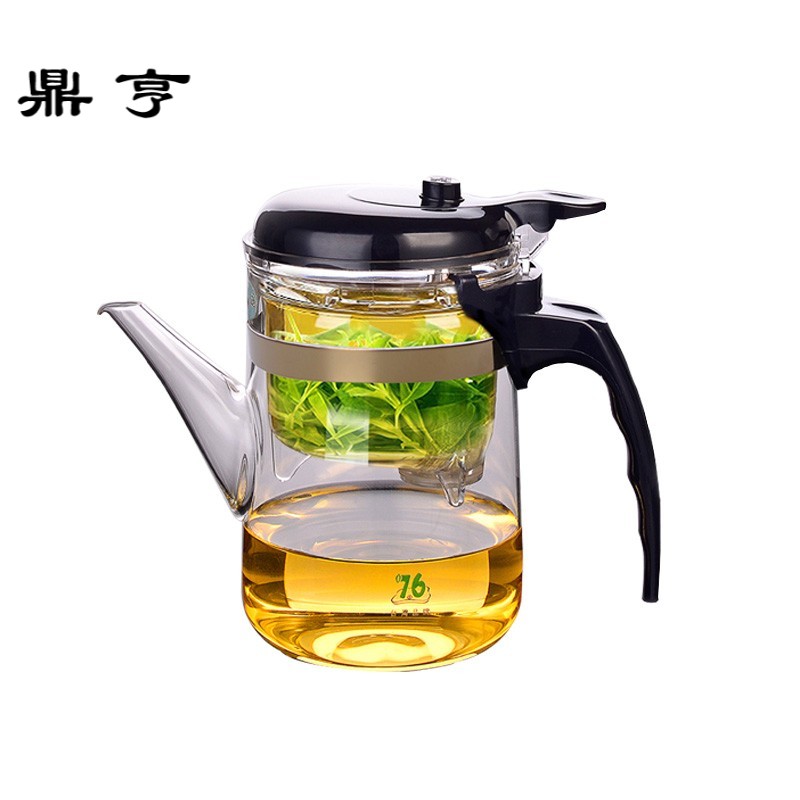 鼎亨台湾可拆洗飘逸杯泡茶壶沏茶杯全过滤耐热玻璃杯冲茶器便携茶
