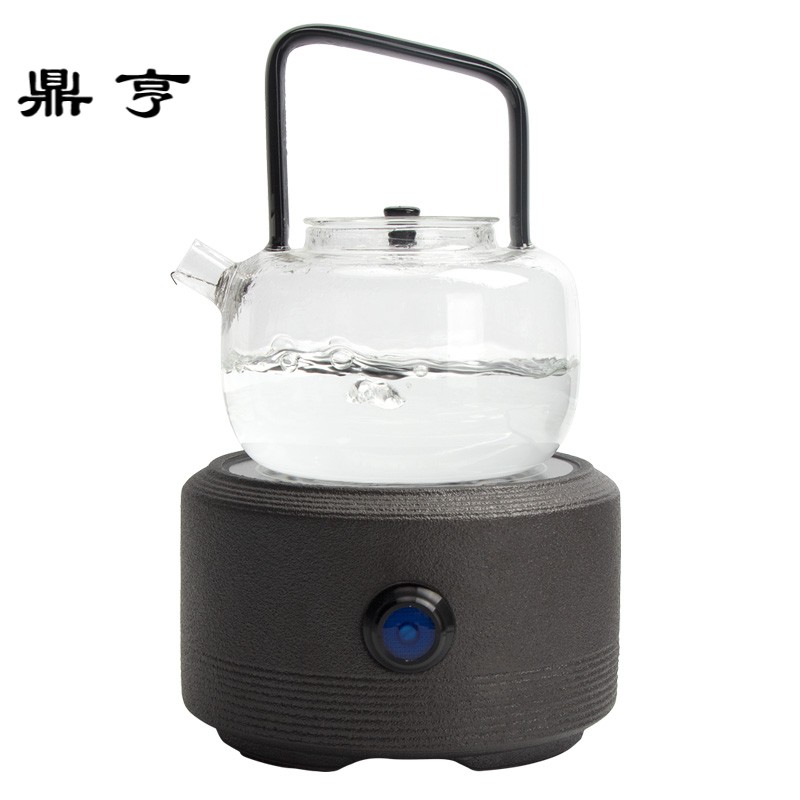 鼎亨|清风煮茶器 陶瓷电陶炉玻璃烧水壶煮茶壶家用套装茶具