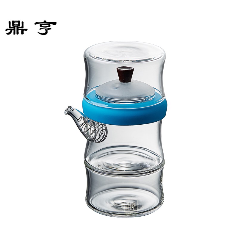 鼎亨旅行茶具套装便携包迷你式玻璃小茶壶户外旅游用泡茶壶快客杯