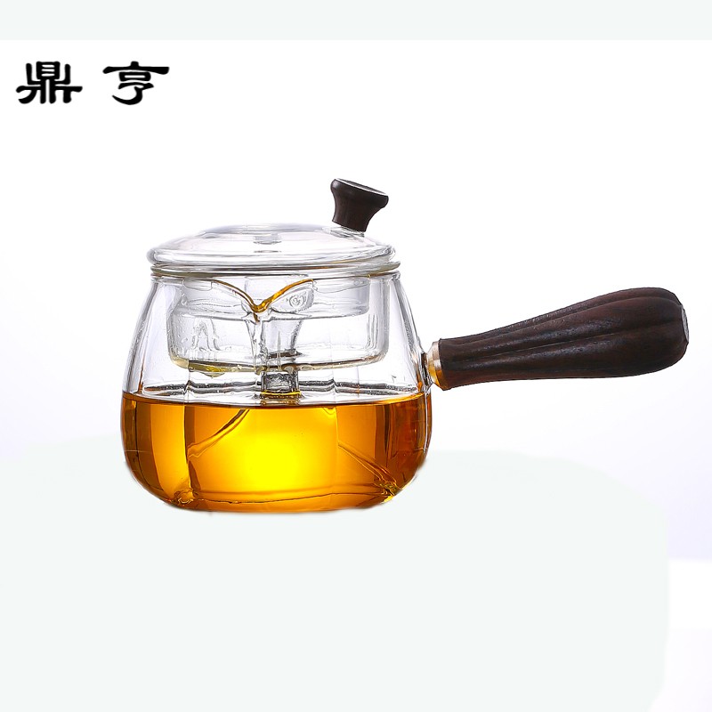 鼎亨煮茶器蒸茶壶黑茶普洱壶耐热玻璃电热水壶蒸茶壶蒸汽电煮茶壶