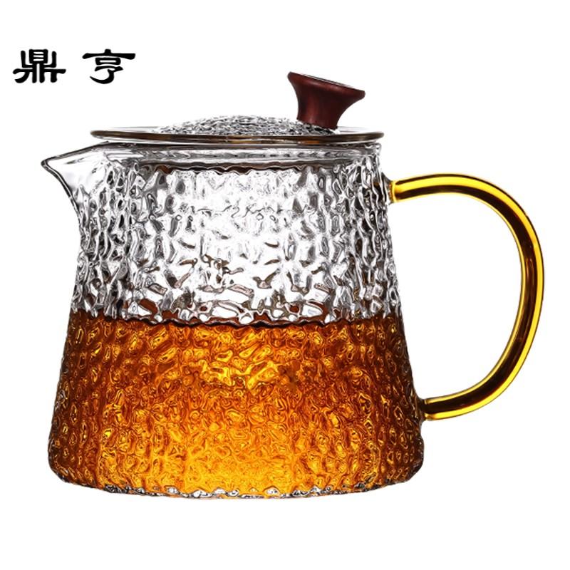 鼎亨家用过滤红茶泡茶器耐高温煮茶壶创意花茶壶套装