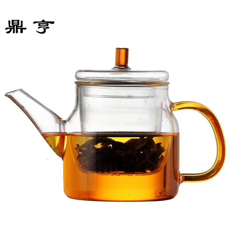 鼎亨耐高温玻璃茶壶黑茶普洱煮茶水电热茶炉迷你加热器保温泡茶壶