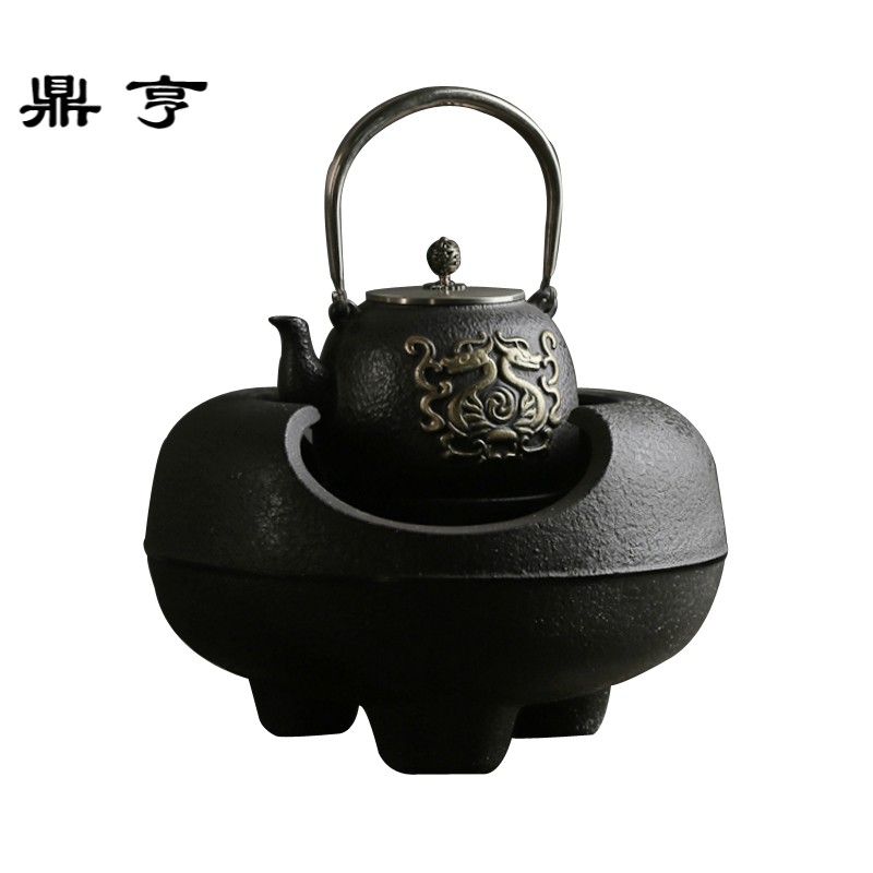 鼎亨 蜡模浇筑铁壶 高密度 电陶炉加热烧水壶茶壶 煮茶茶壶