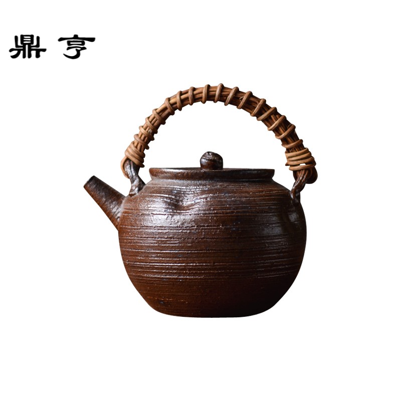 鼎亨景德镇纯手工日式粗陶壶煮茶壶家用养生台湾