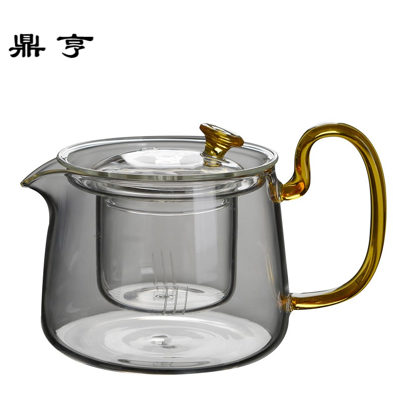 鼎亨一禅茶事耐热玻璃茶壶加厚耐高温过滤可加热煮茶器家用透明泡