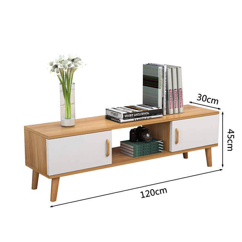 北欧电视柜简约现代组合套装茶几卧室电视机柜欧式小户型客厅柜边柜组装