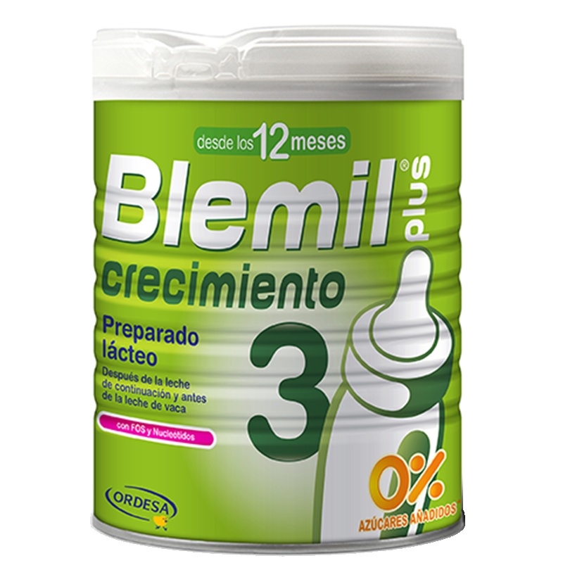 效期至2020年8月-西班牙官方授权原装进口常规配方奶粉Blemil plus crecimiento 3段 1-3岁龄