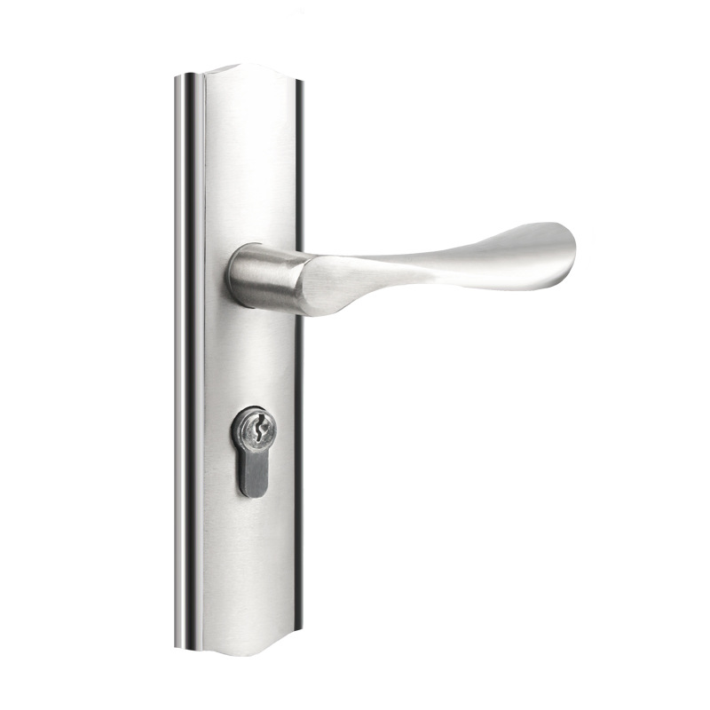 特价促销执手太空铝合金锁优质室内木锁房浴室锁防盗锁具