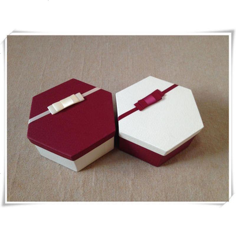 韩版精美六边形礼品盒礼物包装盒礼品包装盒生日礼物盒包邮