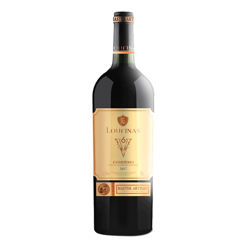 朗斐(LOUFINAS) V6干红葡萄酒珍藏酒类单支正品 750ml*1