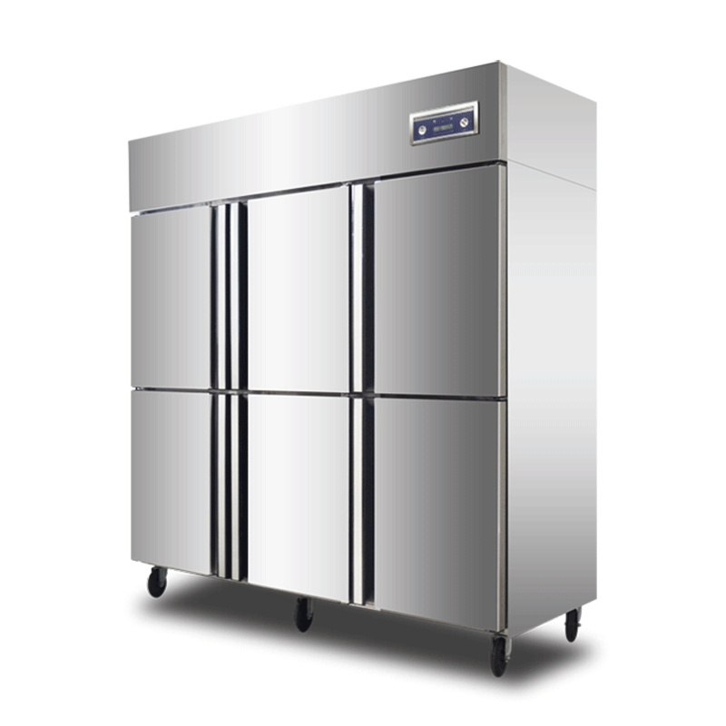 晶贝Jinbest六门商用冰柜冰箱冷柜冷藏冷冻双温保鲜柜六门商用
