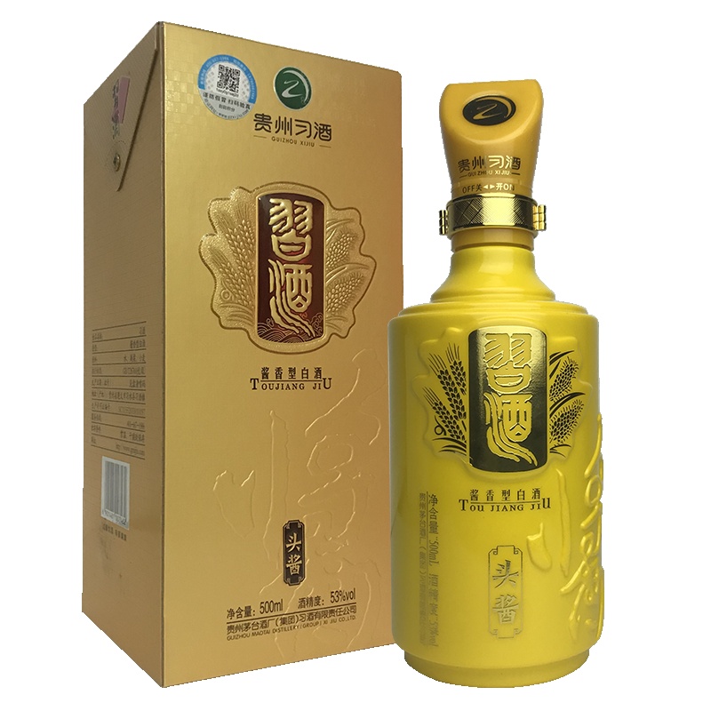 习酒 时代辉煌 53度 酱香型白酒 500mlx1瓶