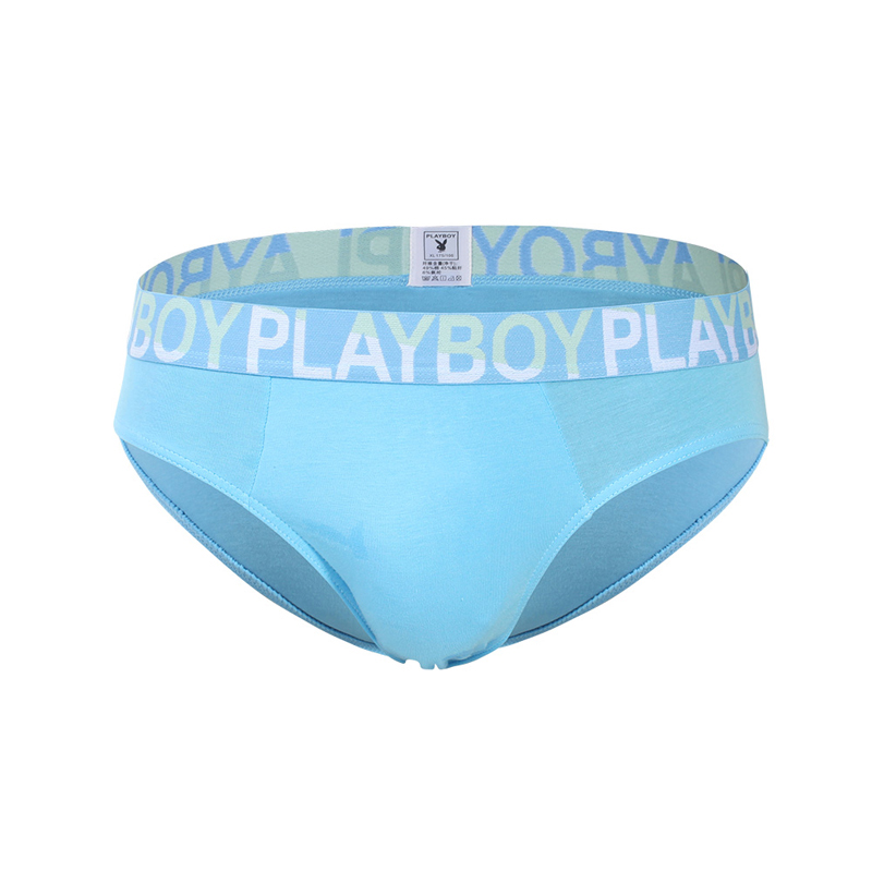 【苏宁自营】花花公子PLAYBOY 男士平角内裤4条礼盒装5820-4