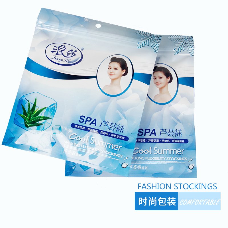 5双浪莎超薄防勾丝芦荟面膜丝袜