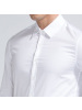 才子男装（TRIES）长袖衬衫 男士2017年新款纯色雅致舒适简约百搭商务正装衬衫1171E1721