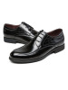 木林森男鞋新款商务正装鞋英伦风简约黑色系带男士皮鞋87051011