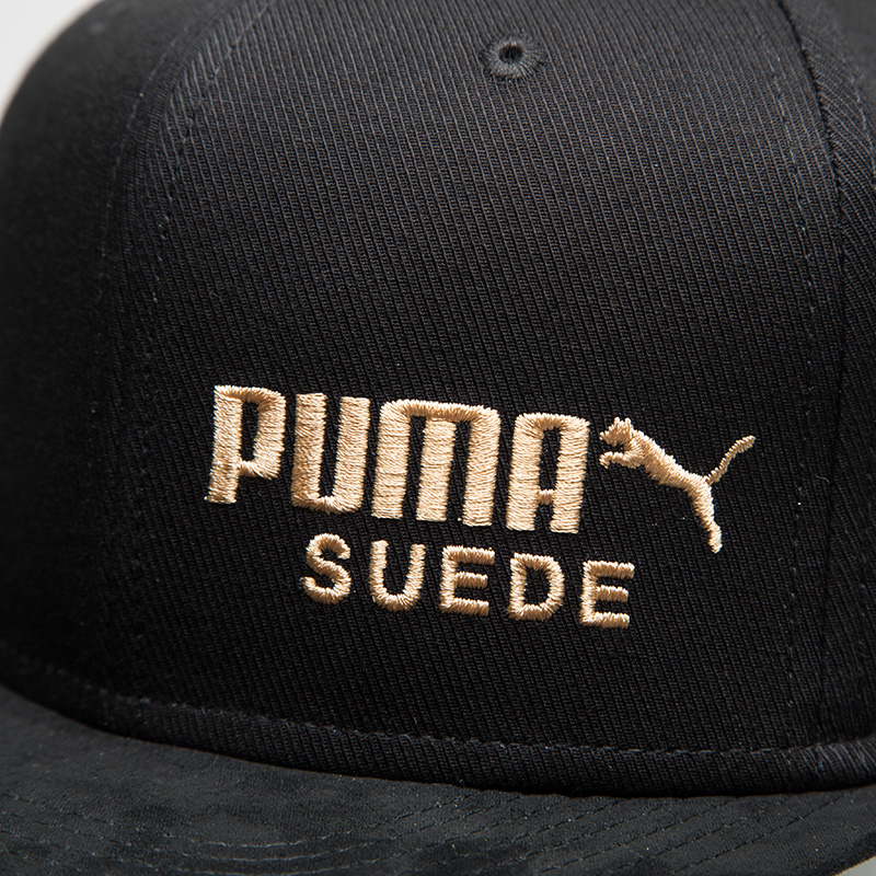 彪马PUMA ARCHIVE SUEDE 男女款平沿帽运动帽棒 球帽 021489