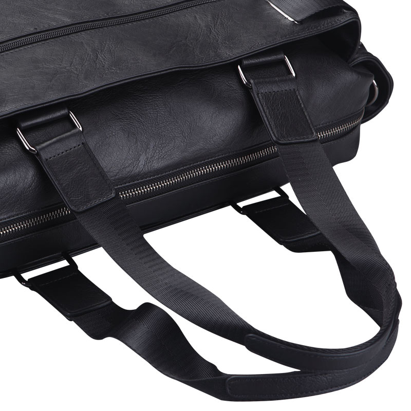 斐格男包单肩包商务休闲手提电脑包横款时尚斜挎背包潮流男士包包