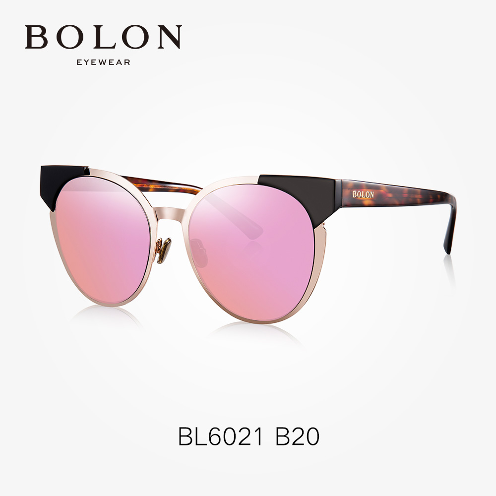 BOLON 暴龙太阳镜女时尚墨镜 高清偏光太阳眼镜潮 BL6021