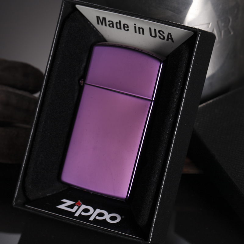 ZIPPO之宝ZP-28124纤巧深紫 防风打火机专柜正品