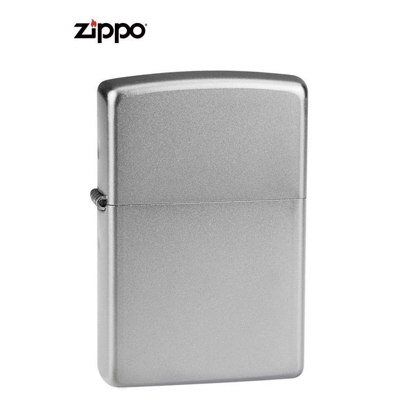 zippo之宝ZP-205缎纱镀铬 防风打火机原装正品