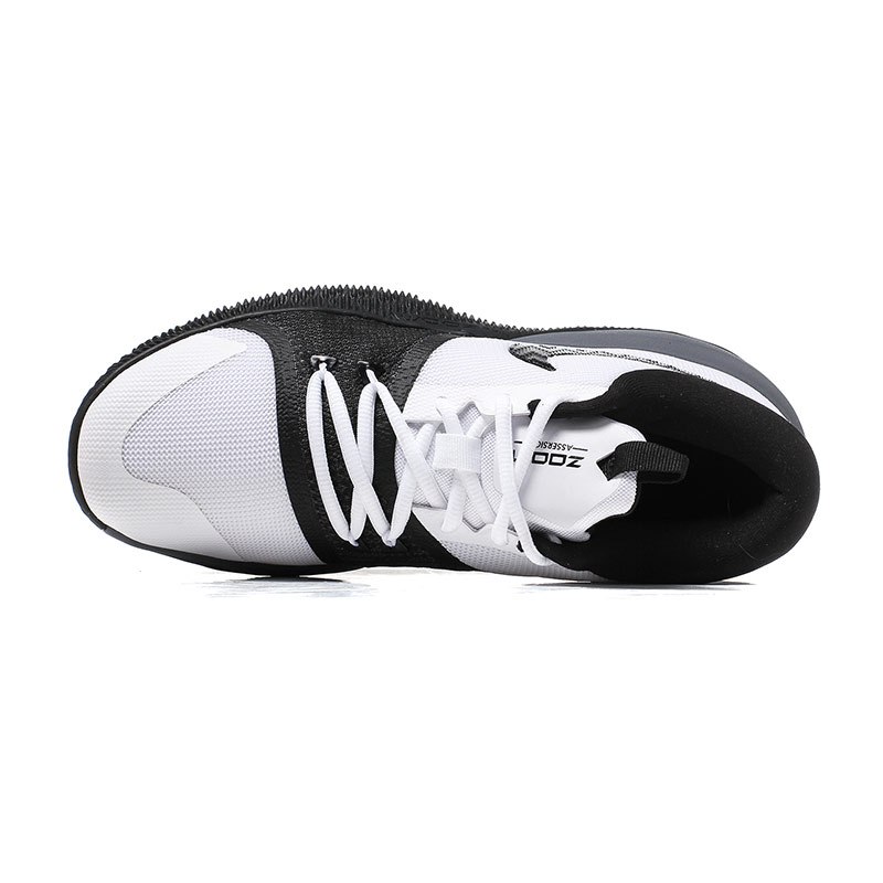 NIKE耐克男款篮球鞋Zoom气垫透气运动鞋917506 黑色 40.5码